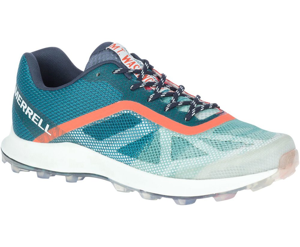 Buty Sportowe Merrell Męskie Mięta/Pomarańczowe - Mtl Skyfire X White Mountains - 405921-ALP